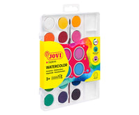 JOVI vízfesték korongos 22 mm - 18 db ecsettel