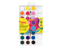 JOVI vízfesték készlet 24 db ecsettel (átmérő 22 mm)