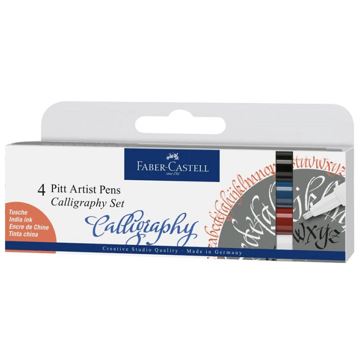 Kalligrafikus tollak Faber-Castell Pitt / 4 db