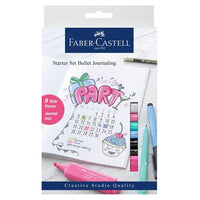 Kalligrafikus tollak Faber-Castell Pitt / indító készlet jegyzetfüzettel