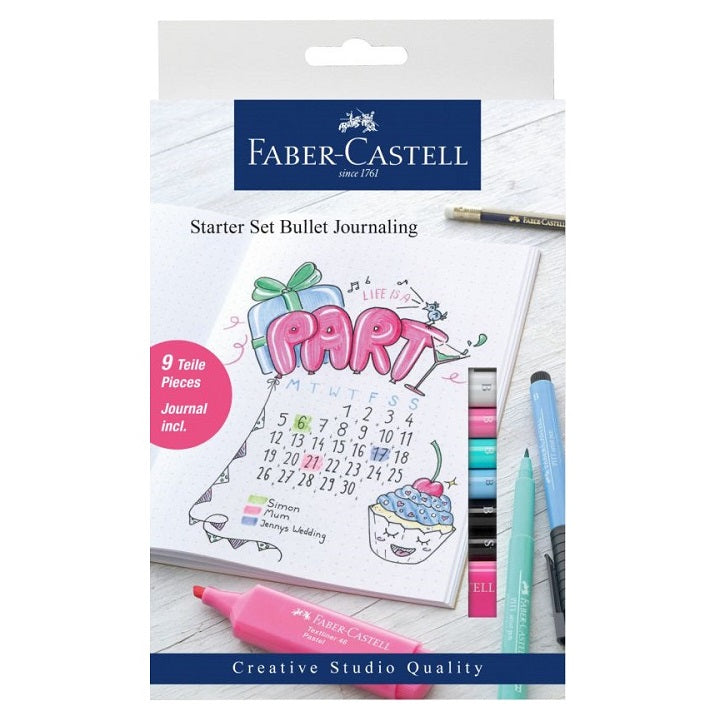 Kalligrafikus tollak Faber-Castell Pitt / indító készlet jegyzetfüzettel