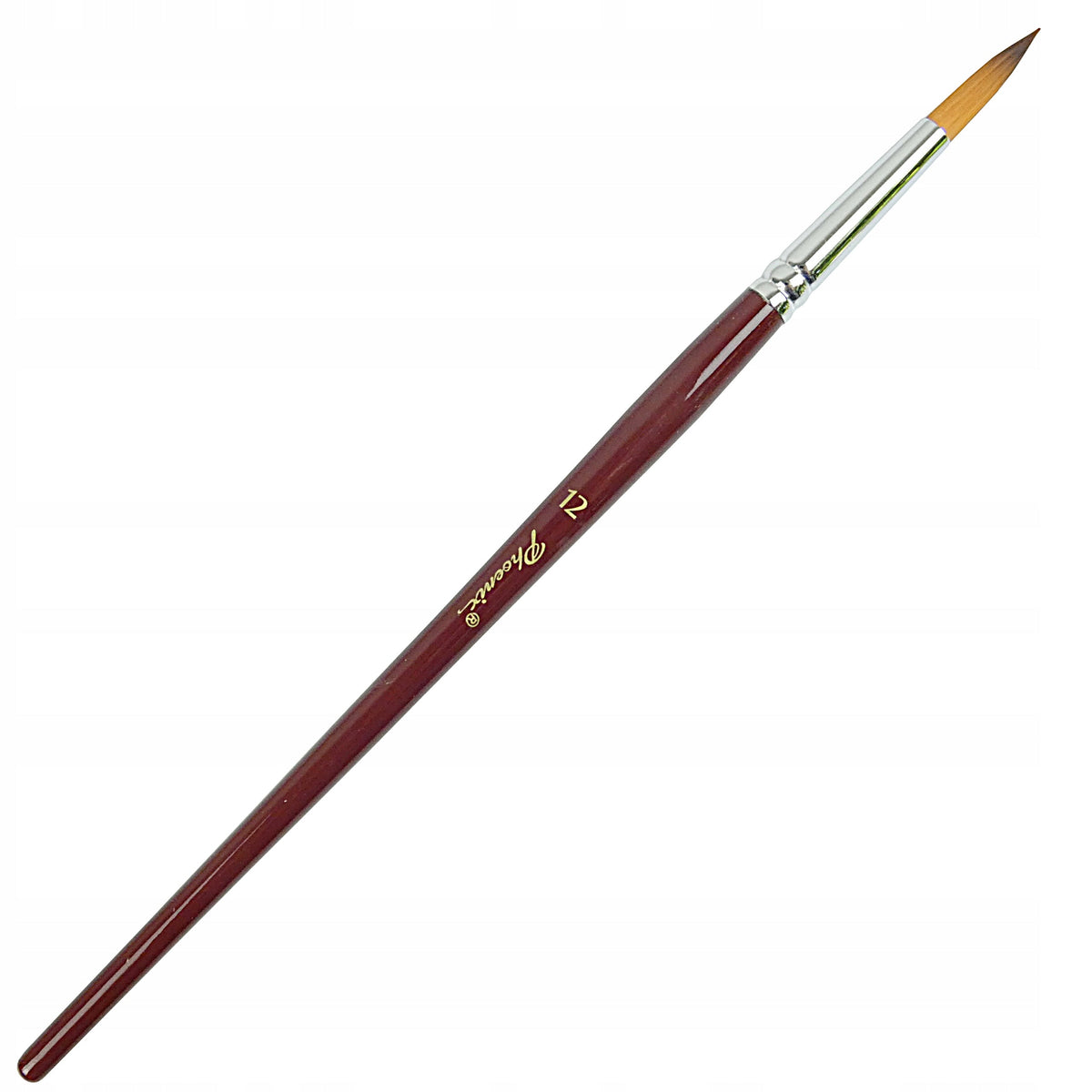 Kerek ecset Phoenix 6604RS, szintetikus, 0–16-os méretben – 12-es