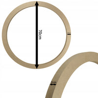 Kerek MDF feszítőkeret Phoenix Ø 70 cm