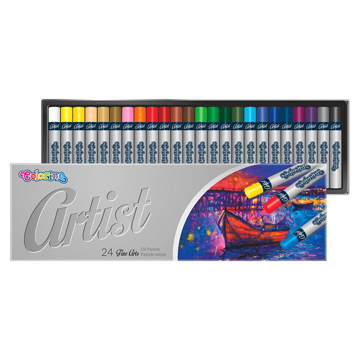 Kerek olajpasztell Colorino Artist 24 db (1)