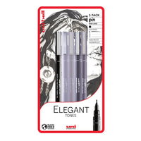 Készlet UNI PIN markerek fineliner Elegant Tones 5 db (1)