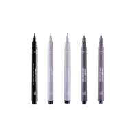 Készlet UNI PIN markerek fineliner Elegant Tones 5 db (2)