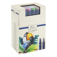 Kétoldalas filctoll készlet 24 db