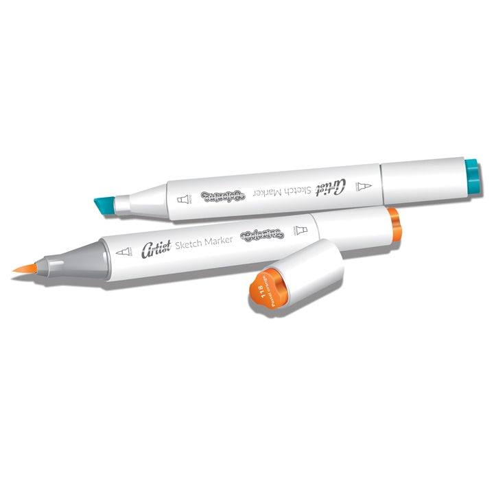 Kétoldalas pasztell rajzoló filctoll Colorino Artist 12 db (3)
