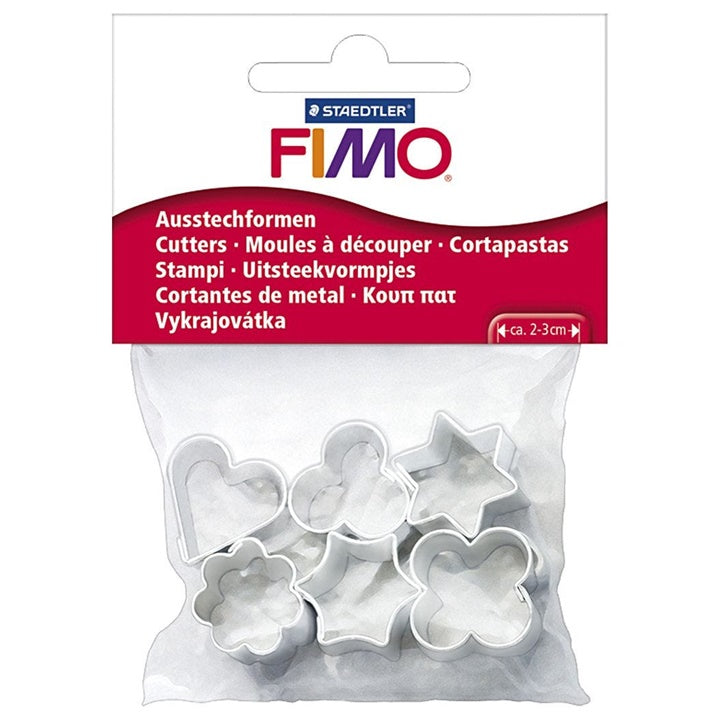 Kivágók FIMO gyurmához - 6 db