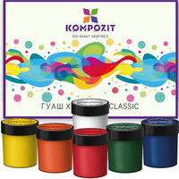 Klasszikus gouache festékkészlet Kompozit-tól (1)