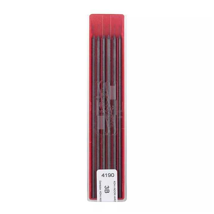 KOH-I-NOOR 2,5 mm 3B grafitceruza - 6 darabos készlet