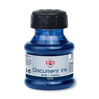 KOH-I-NOOR dokumentumtinta töltőtollhoz, 50g - kék