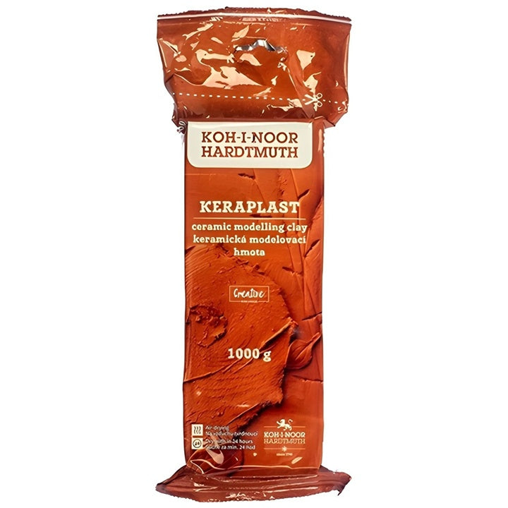 KOH-I-NOOR Keraplast modellező agyag 1000g – Terrakotta