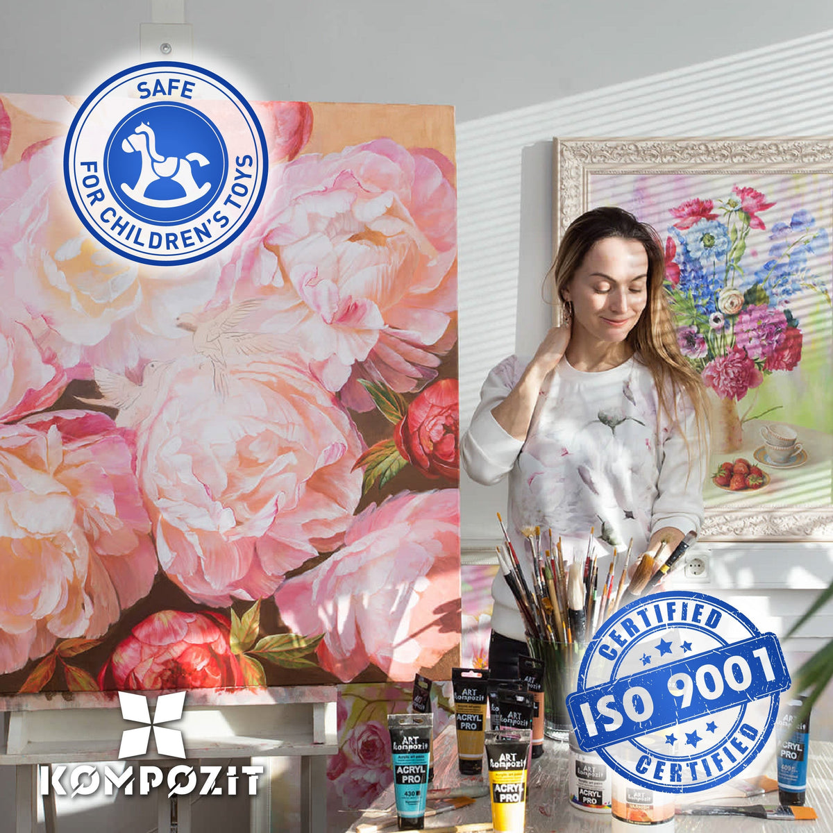 Pasztell akrilfesték ACRYL PRO ART Kompozit 75 ml