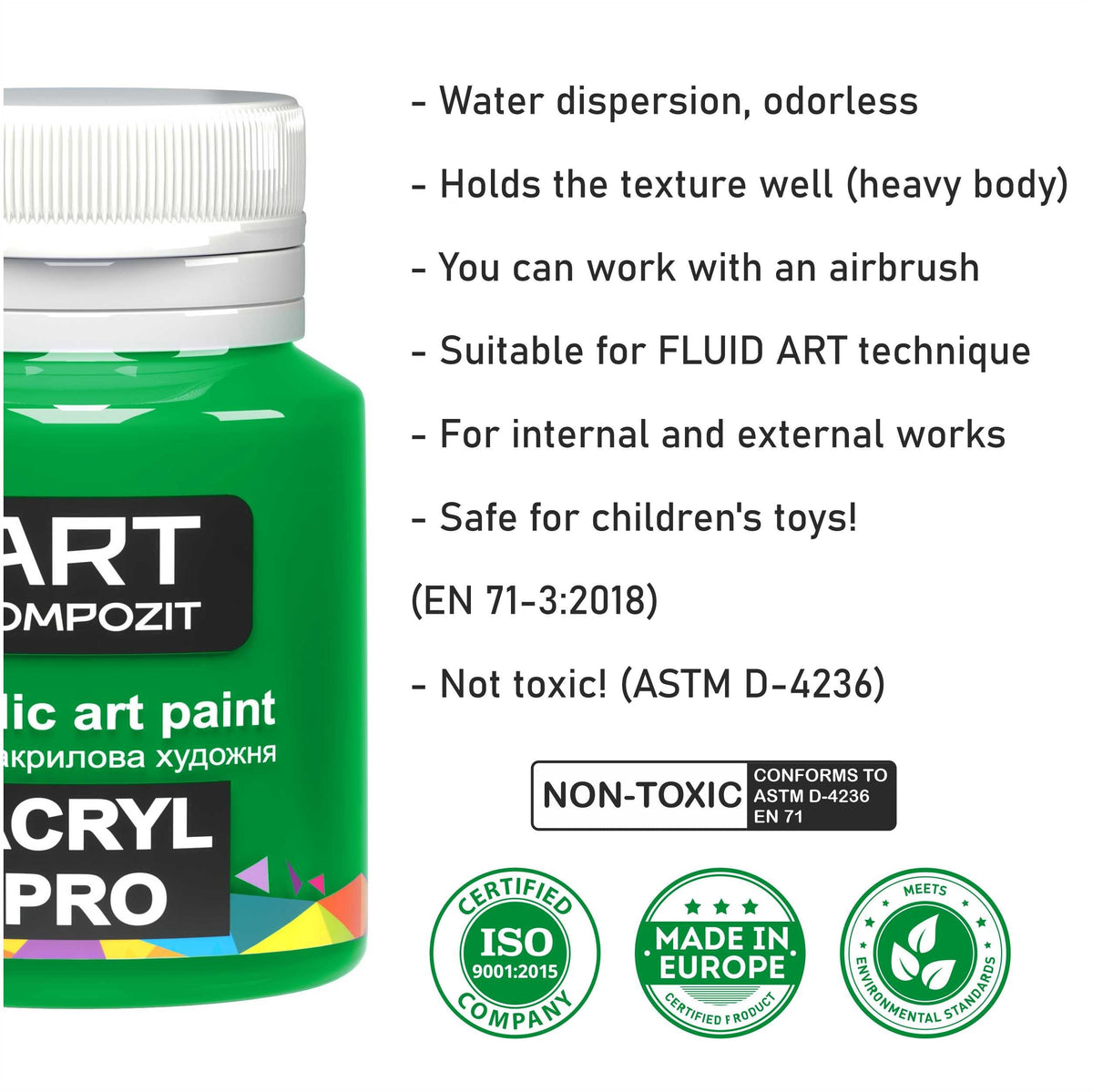 ACRYL PRO Kompozit akril festékkészlet