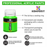 STANDART Kompozit Metallic akrilfesték 20 ml