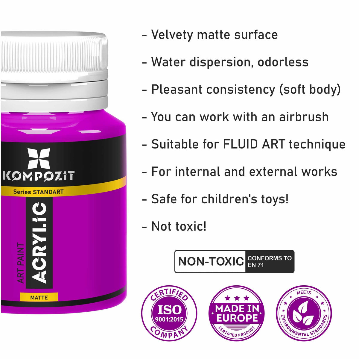 Kompozit STANDART akrilfesték 20 ml