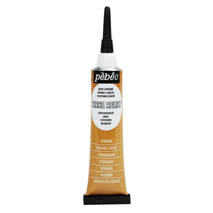 Kontúrozó Pebeo Cerne Relief 20 ml – Vermeil Gold