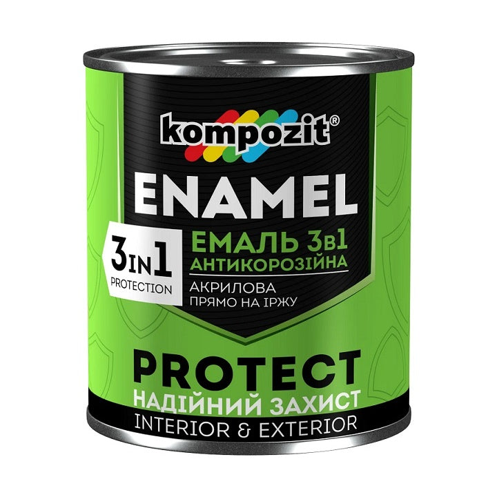 Korrózióálló zománc 3 az 1-ben KOMPOZIT PROTECT 0.75 kg