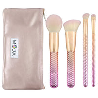 Kozmetikai ecset szett Complete Kit Rose 5db