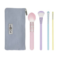 Kozmetikai ecsetek készlet Posh Pastel 5db