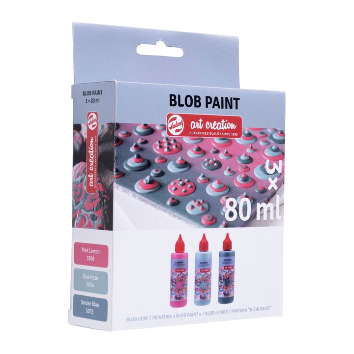 Kreatív Készlet Art Creation Blob Paint Rózsaszín 3 x 80 ml (2)