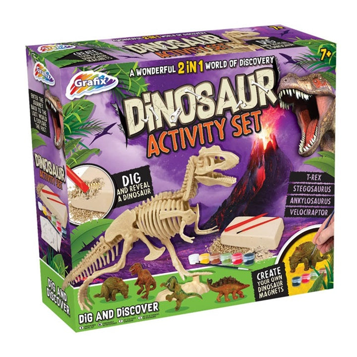Kreatív készlet gyerekeknek Grafix Dinosaur