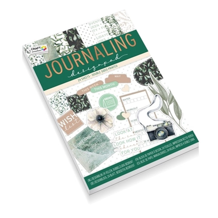 Kreatív scrapbooking készlet - 24 lap - green