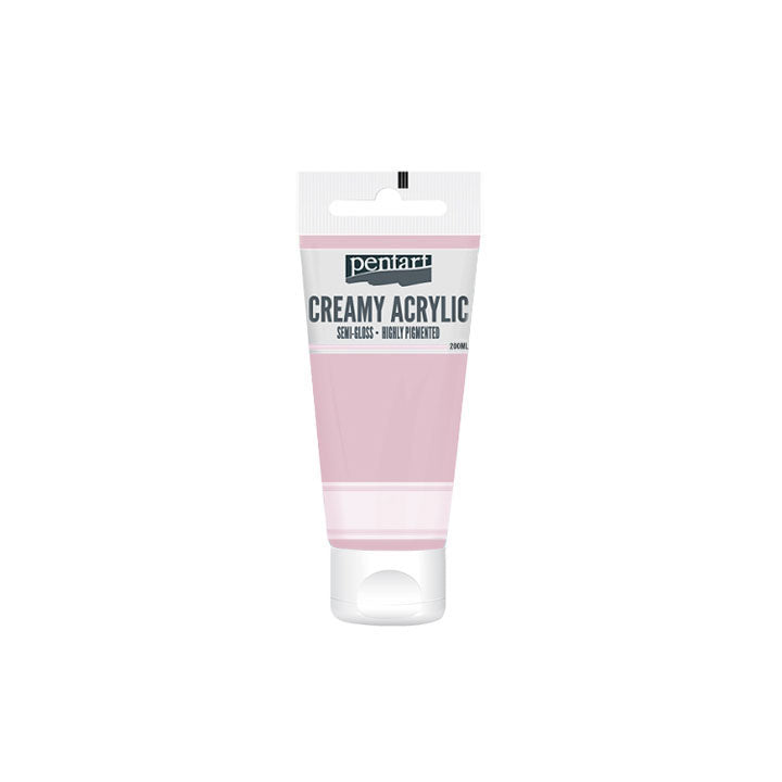 Krémes akrilfesték félfényes Pentart 200 ml – Trumpet Flower
