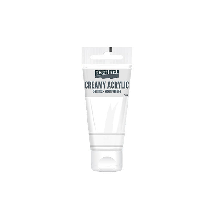 Krémes akrilfesték félfényes Pentart 200 ml