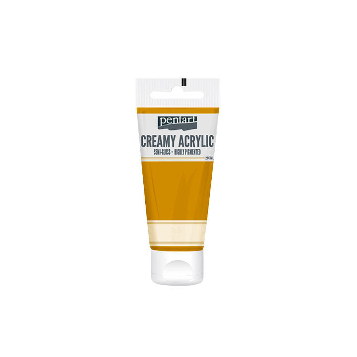 Krémes akrilfesték félfényes Pentart 200 ml