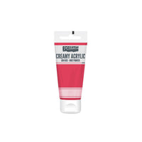 Krémes akrilfesték félfényes Pentart 200 ml - Kárminvörös