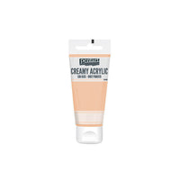 Krémes akrilfesték félfényes Pentart 200 ml - Barack