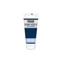 Krémes akrilfesték félfényes Pentart 200 ml - Sötétkék
