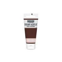 Krémes akrilfesték félfényes Pentart 200 ml - Barna