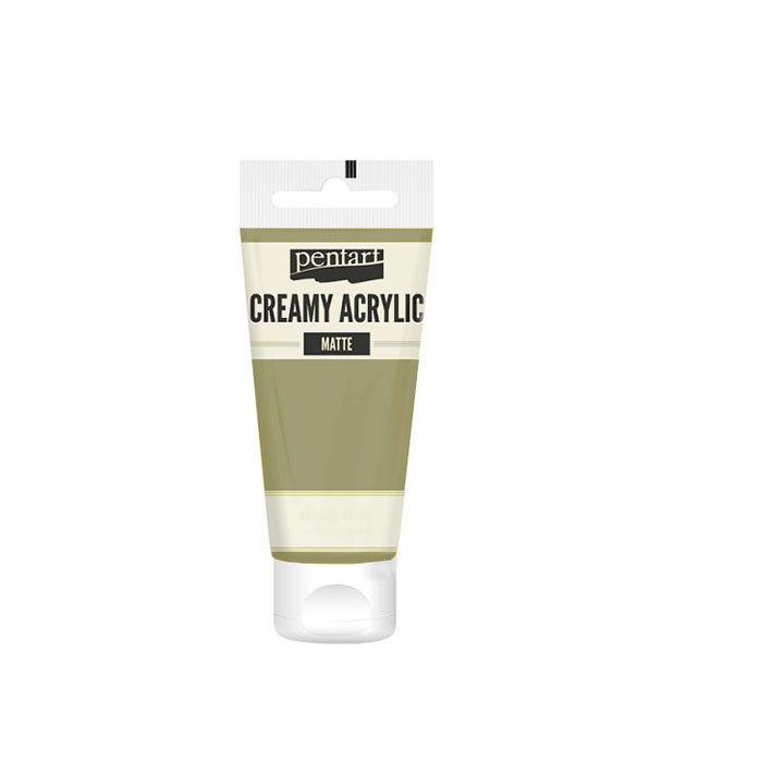 Krémes akrilfesték matt Pentart 60 ml – Ivory