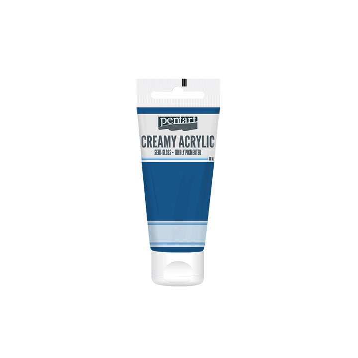 Krémes akrilfesték félfényes Pentart 60 ml – Blue