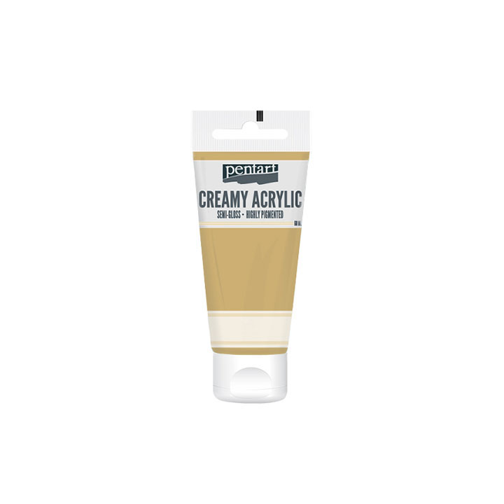 Krémes akrilfesték félfényes Pentart 60 ml – Cream