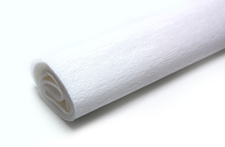 Krepp papír 50 x 200 cm - fehér