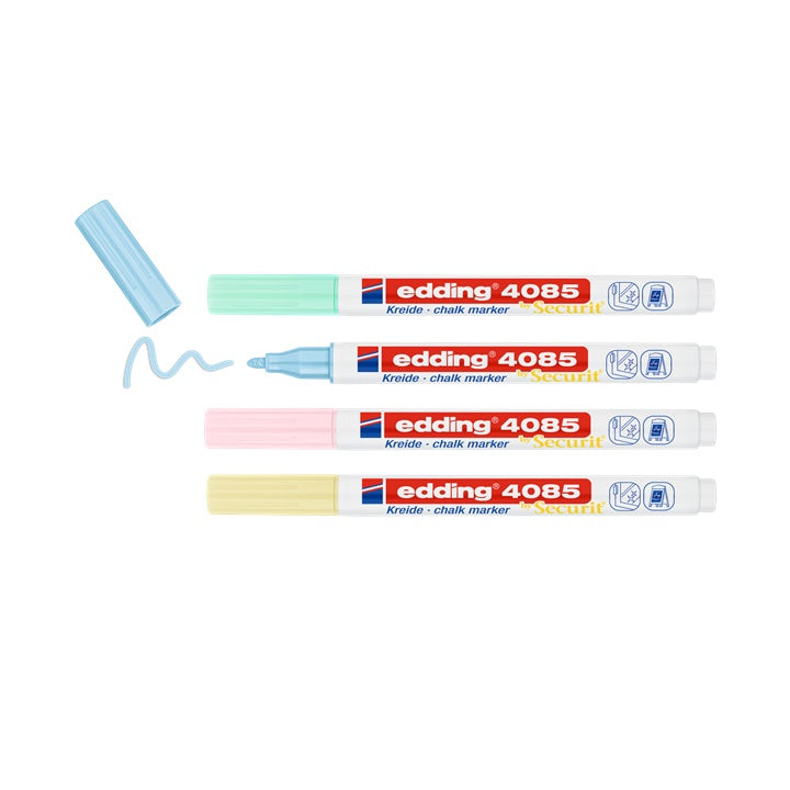 Kréta filctoll készlet EDDING 4085 pasztell árnyalatok (2)