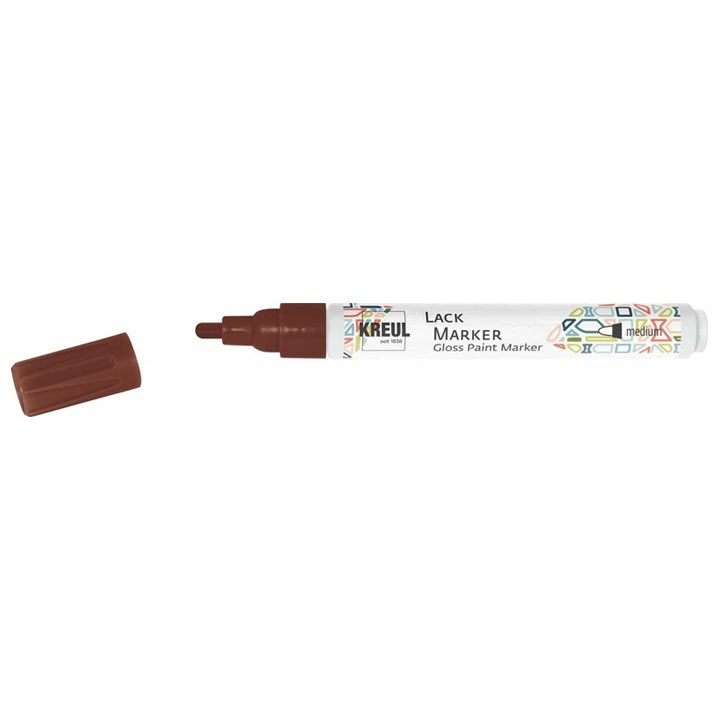 KREUL fényes lakkfilc medium – fekete