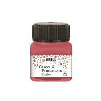 Krétafesték porcelánra és üvegre Kreul 20 ml – Cozy Red