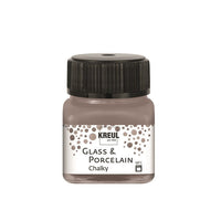 Krétafesték porcelánra és üvegre Kreul 20 ml – Mild Mocca