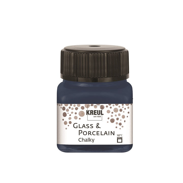 Krétafesték porcelánra és üvegre Kreul 20 ml – Navy Blue