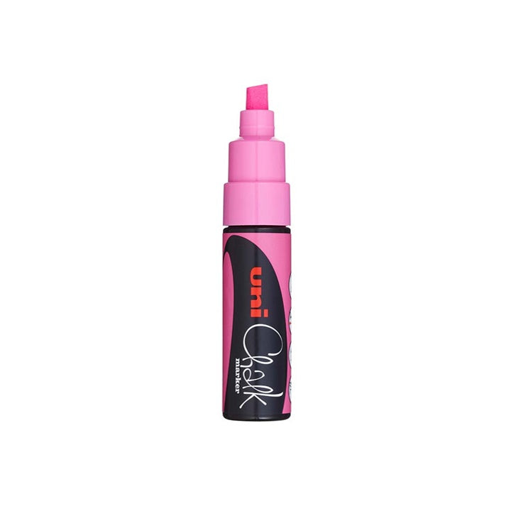 Kréta filctoll UNI POSCA PWE-8K 8 MM – fluo rózsaszín