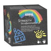 Lemosható járdafesték STREETY - KREUL / készlet 4 x 120 ml