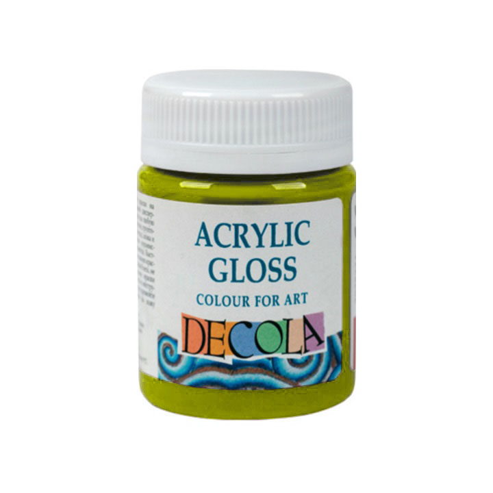 Fényes akrilfesték Decola 56 ml – Lime