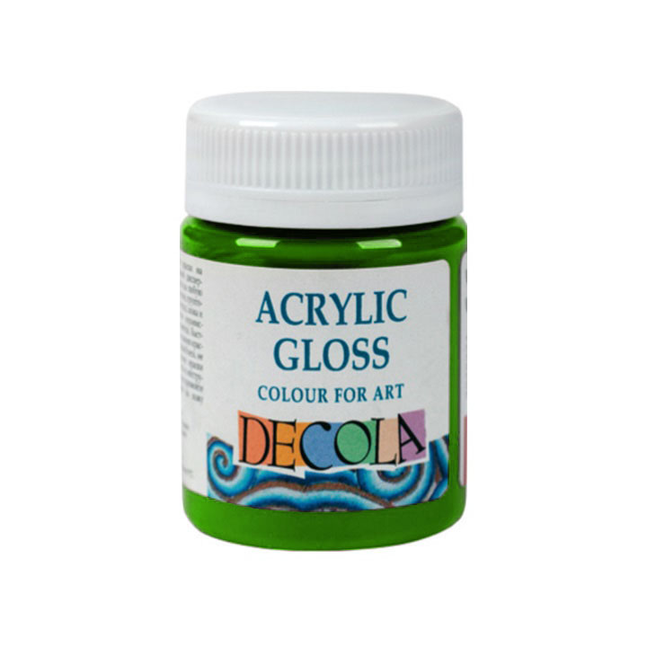 Fényes akrilfesték Decola 56 ml – Green Light
