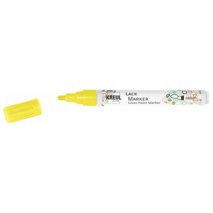KREUL fényes lakkfilc medium – neon sárga