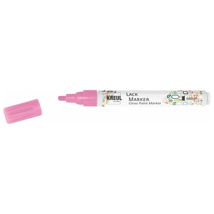 KREUL fényes lakkfilc medium – rózsaszín